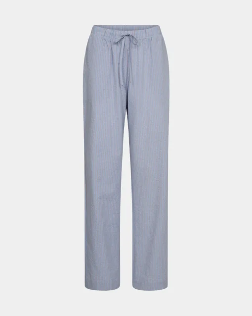 ABIGAILESW TROUSERS - Camel striped