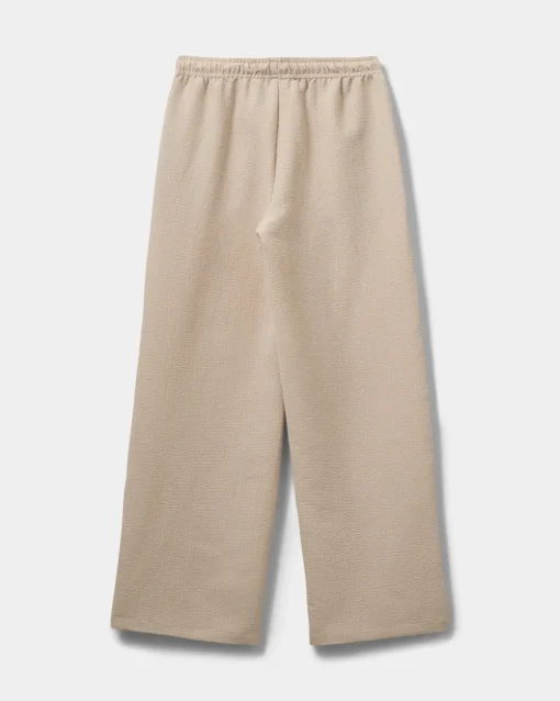 ABIGAILESY HIGH WAIST TROUSERS - Soft Brown