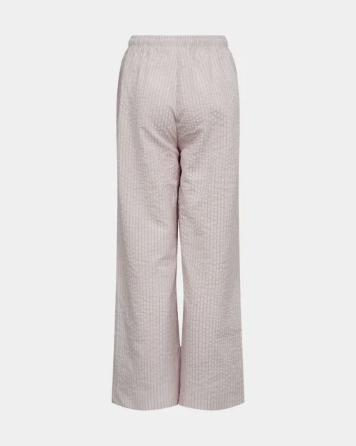 ABIGAILESY TROUSERS - Lavender striped