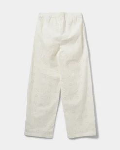 ABIGALESY HIGH WAIST TROUSERS - Snow white