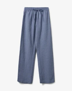 ABIGALESY TROUSERS - Blue-Black w Antique White