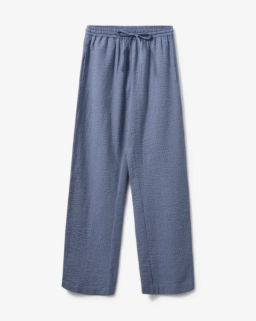 ABIGALESY TROUSERS - Blue-Black w Antique White
