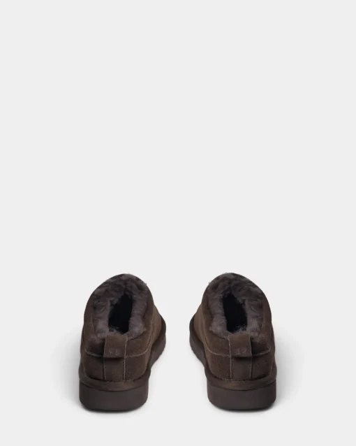 ADELENASY Slipper - Dark brown