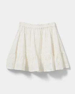 ADRIENNESY SKIRT - Snow white