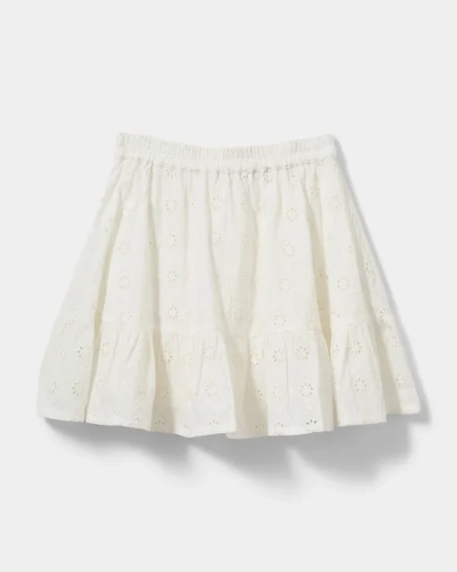 ADRIENNESY SKIRT - Snow white