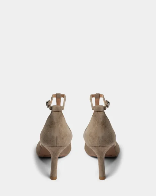 AGNESSW STILETTO - Dark sand