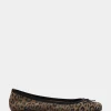 AgnesSY Ballerina - Light brown leopard