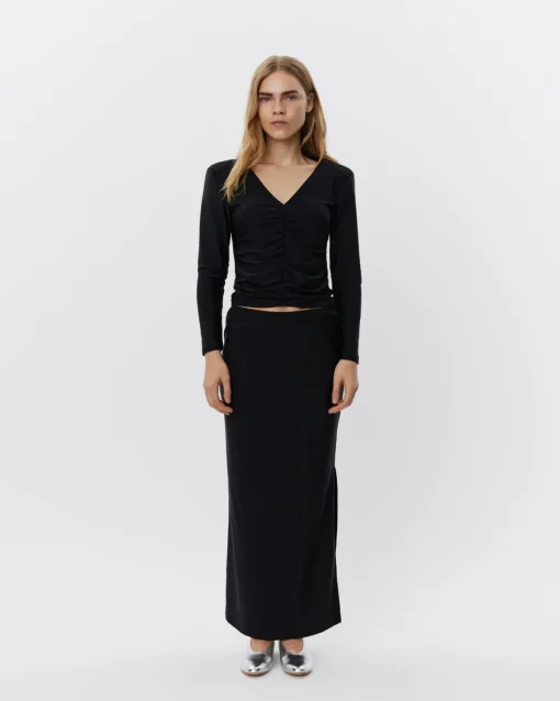 AIDASW BLOUSE - Black