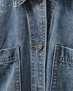 AlineSW Shirt - Light denim blue