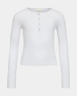 ALLICIASY T-SHIRT LONG SLEEVE - Brilliant White