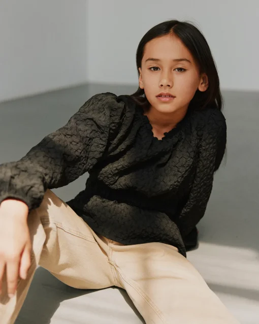 ALLISSY BLOUSE - Black
