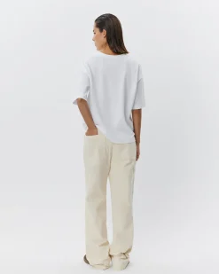 AMYSW TROUSERS - Off White
