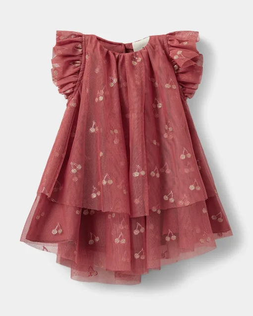 ANDREASB DRESS - Coral Pink