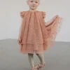 ANDREASB DRESS - Rosy brown