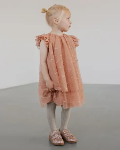 ANDREASB DRESS - Rosy brown