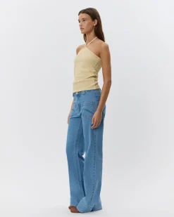 ANDREESW TOP - Light yellow