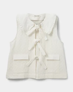 ANNIKASW VEST - Snow white