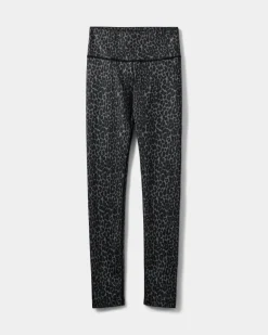 AVALINASPO LEGGINGS - Grey leopard