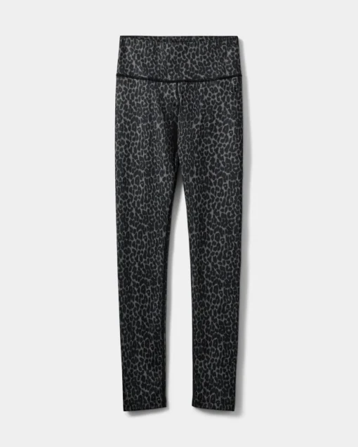 AVALINASPO LEGGINGS - Grey leopard