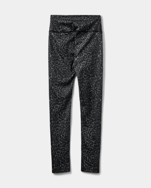 AVALINASPO LEGGINGS - Grey leopard