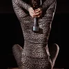 AVALINASPO LEGGINGS - Leopard