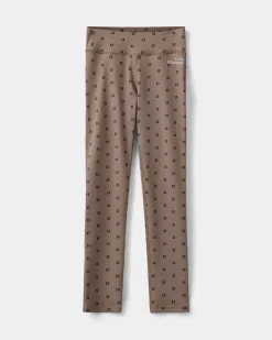 AVALINASY LEGGINGS - Middle Brown