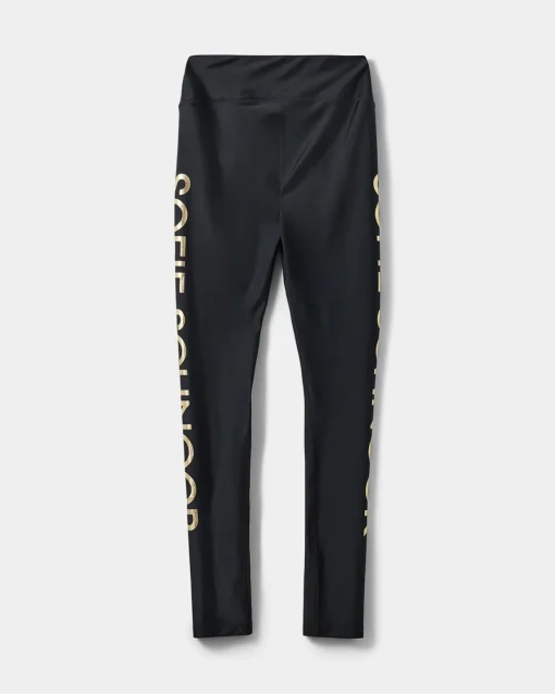 AVELINASW LEGGINGS - Black Gold