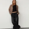 AZZISW JEANS - Black