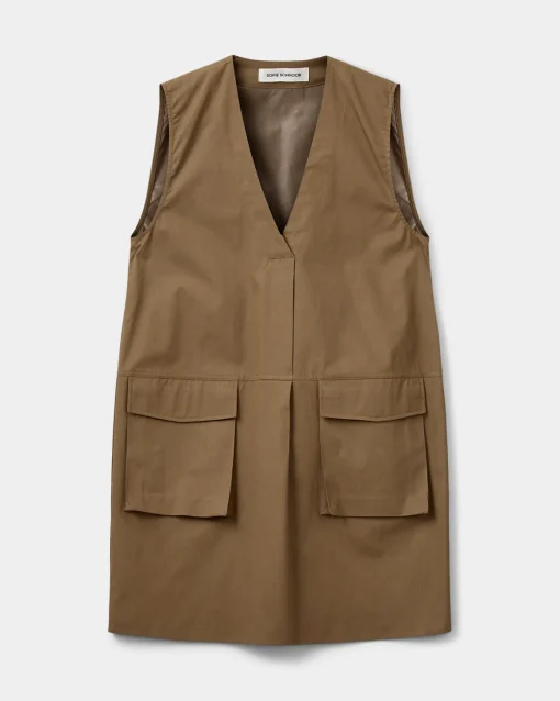 BALUNASW DRESS - Camel
