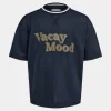 BARRYSK T-SHIRT - Dark Blue
