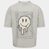 BARRYSK T-SHIRT - Ecru melange
