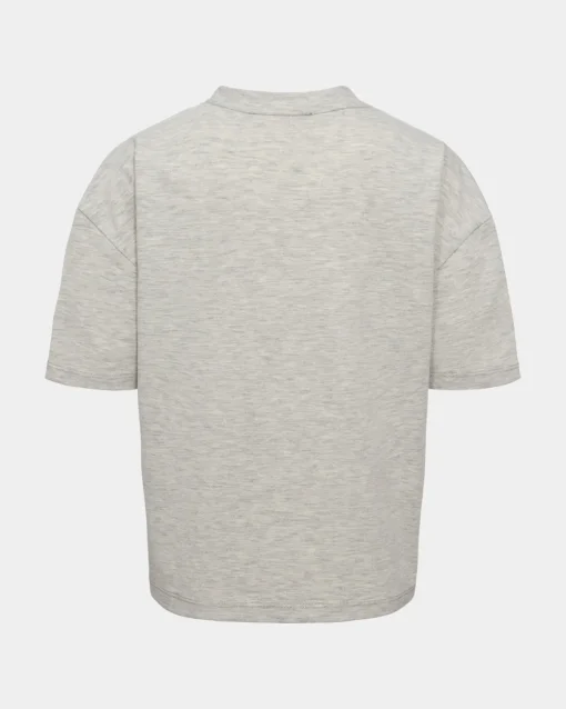 BARRYSK T-SHIRT - Ecru melange