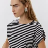 BAYSW T-SHIRT - Black striped
