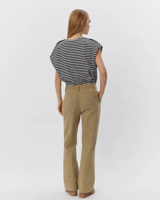 BAYSW T-SHIRT - Black striped