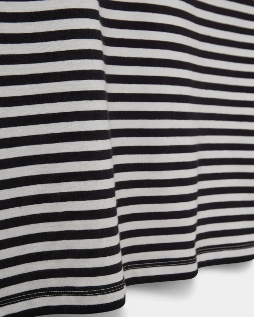 BAYSW T-SHIRT - Black striped