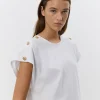 BAYSW T-SHIRT - White gold