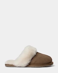 BETTINASW INDOOR SHOE - Dark sand