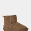 BETTYSW TEDDY BOOT - Dark sand