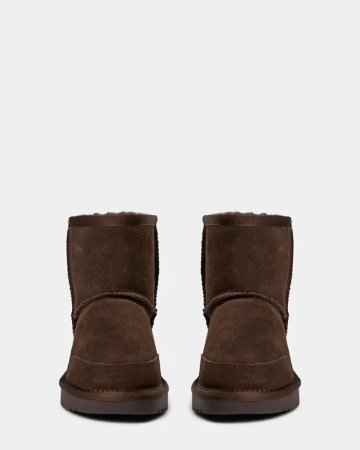 BETTYSW TEDDY BOOT - Dark brown