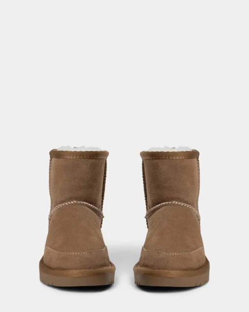 BETTYSW TEDDY BOOT - Dark sand