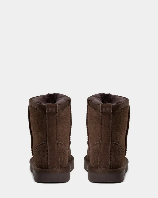BETTYSW TEDDY BOOT - Dark brown