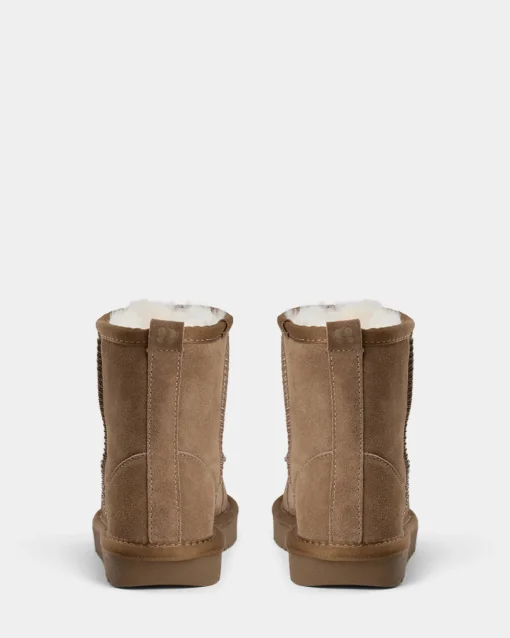 BETTYSW TEDDY BOOT - Dark sand