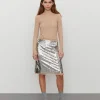 BIRGITTESW SKIRT - Silver