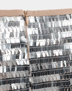 BIRGITTESW SKIRT - Silver