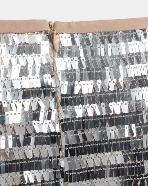 BIRGITTESW SKIRT - Silver