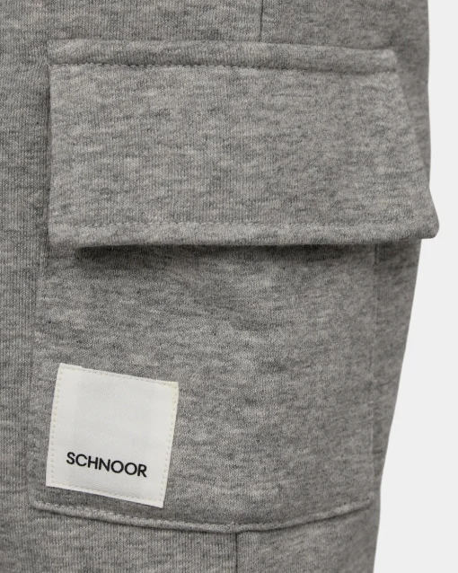 BORISSK SWEATPANTS - Grey melange