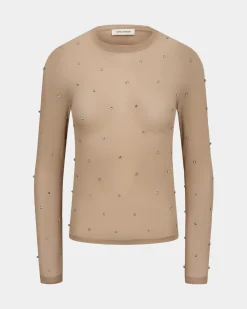 BRIELLESW BLOUSE - Beige