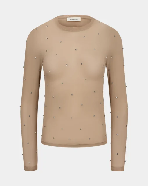 BRIELLESW BLOUSE - Beige