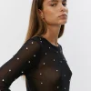 BRIELLESW BLOUSE - Black