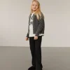CADYSY CARDIGAN - Grey melange